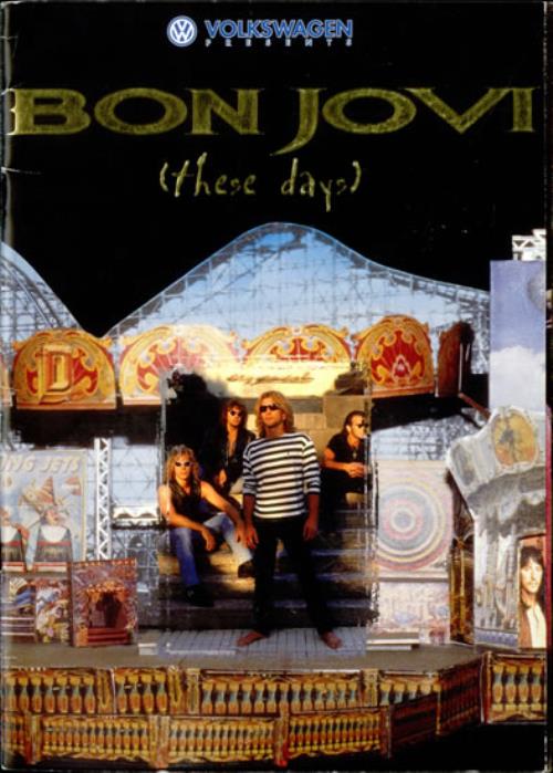 Bon Jovi These Days UK tour programme (521432) TOUR PROGRAMME